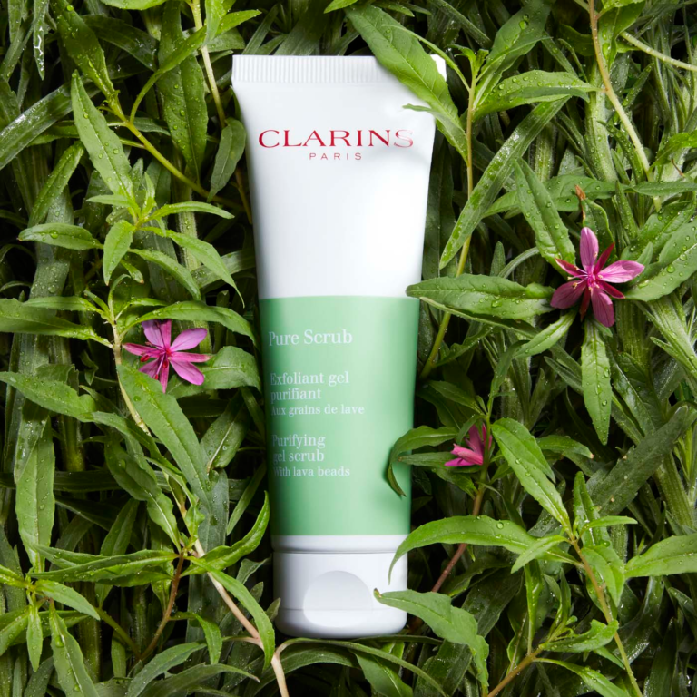 CLARINS | PURE SCRUB | EXFOLIANT VISAGE | MADO PARFUMERIE RÉUNION