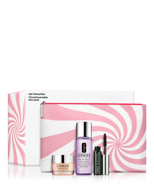 CLINIQUE | Coffret All About Eyes | Crème Soin Auto-réhydratant 100H | Parfumerie MADO Réunion