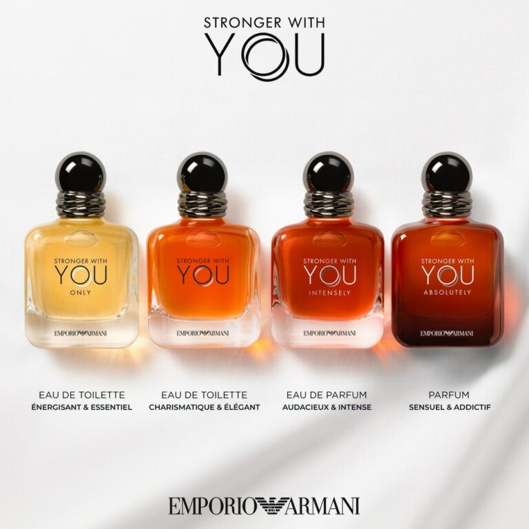 Giorgio Armani | Stronger with you Only | EDT | MADO Réunion