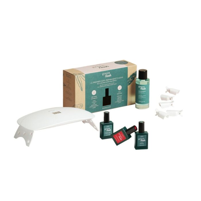 Coffret Routine Green Flash Poppy Red 24W