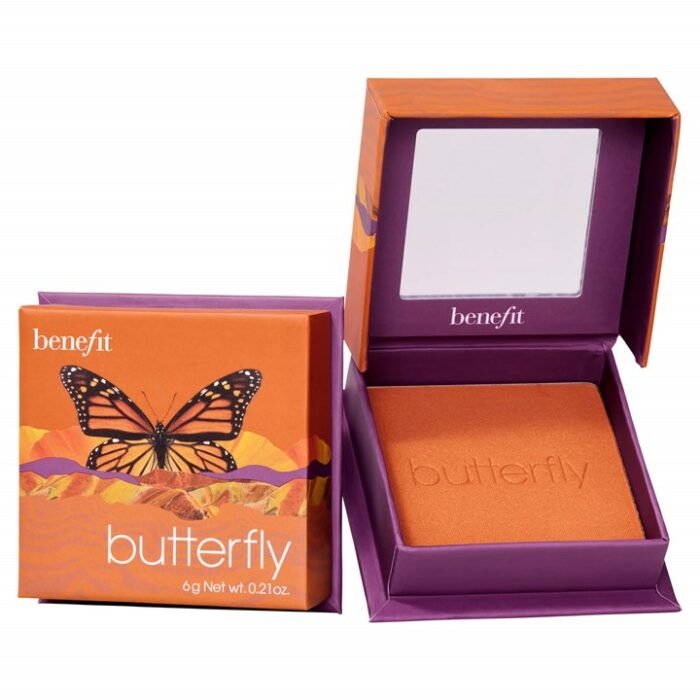 Butterfly - Blush poudre orange doré