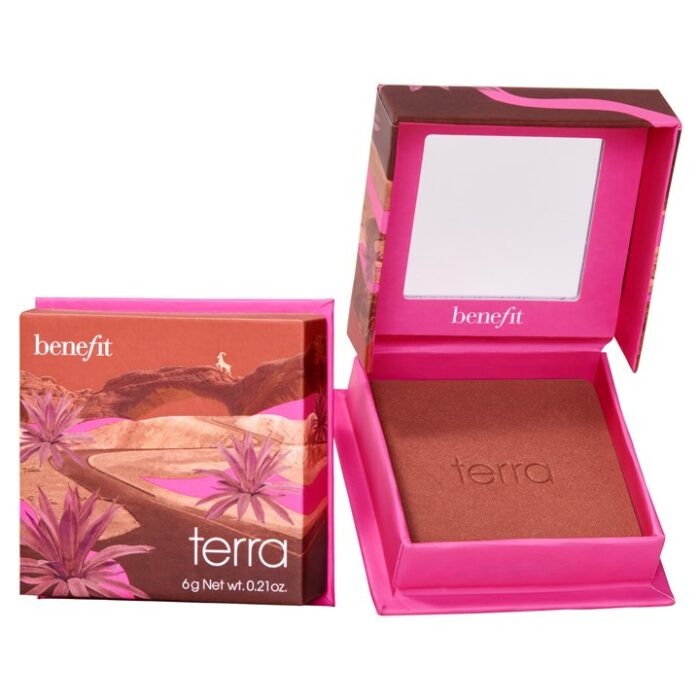 Terra - Blush poudre rouge brique doré