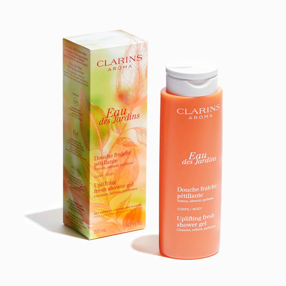 Douche fraîche pétillante - Eau des Jardins