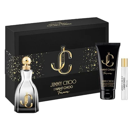 Jimmy Choo I Want Choo Forever - 100 Ml + Body Lotion 100 Ml + 7.5 Ml Eau de Parfum Unisexe