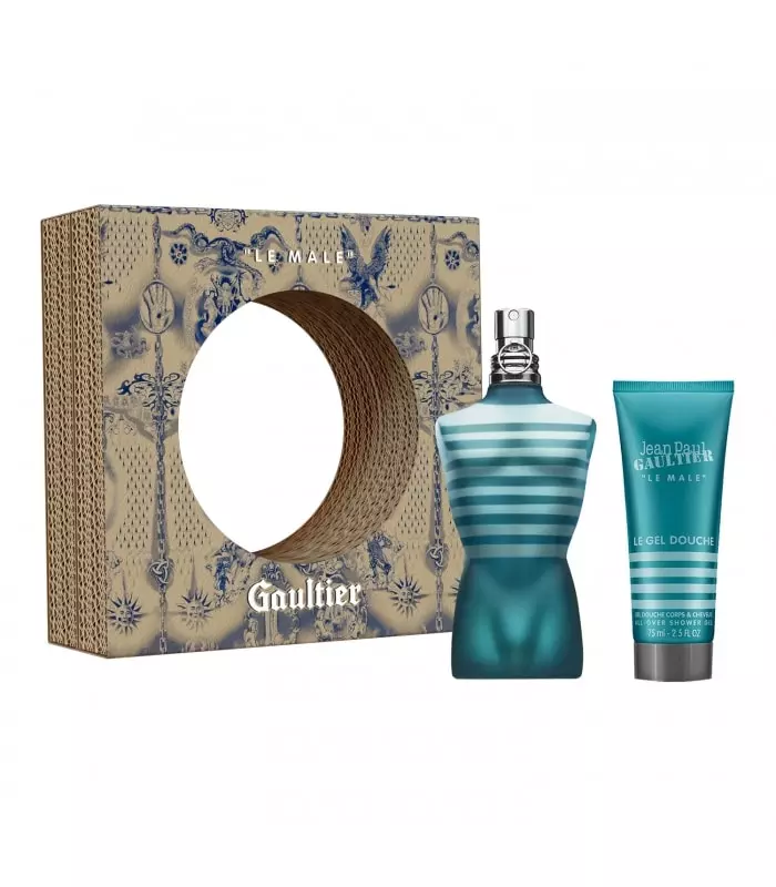 Coffret Le Male eau de toilette et gel douche