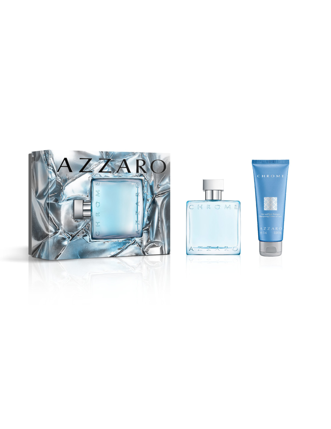 SET CHROME EDT 50+ HB 75 ML