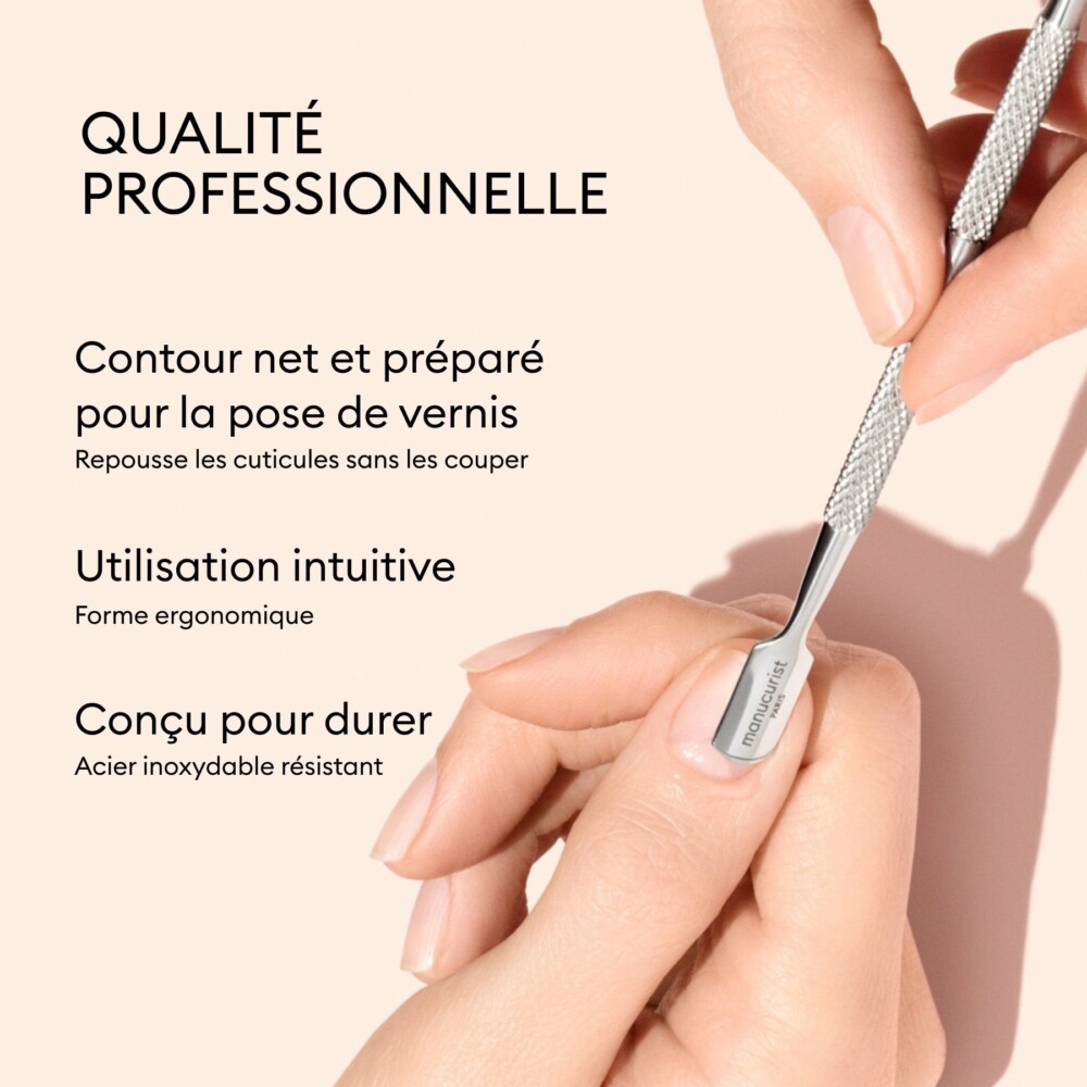 Pousse-cuticules en acier – Image 3