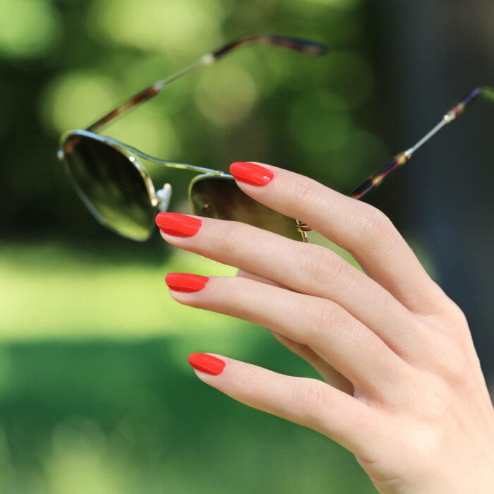 Vernis Green Flash Red Coral – Image 3