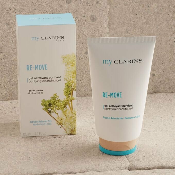 My Clarins RE-MOVE Gel nettoyant purifiant 125 ml – Image 5