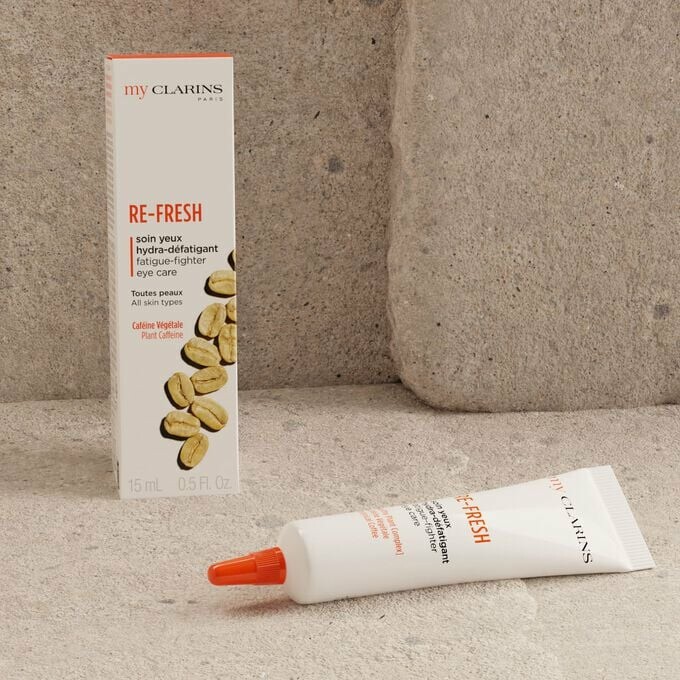 My Clarins RE-FRESH soin yeux hydra-défatigant - Peaux jeunes - Fraîcheur 15 ml – Image 5