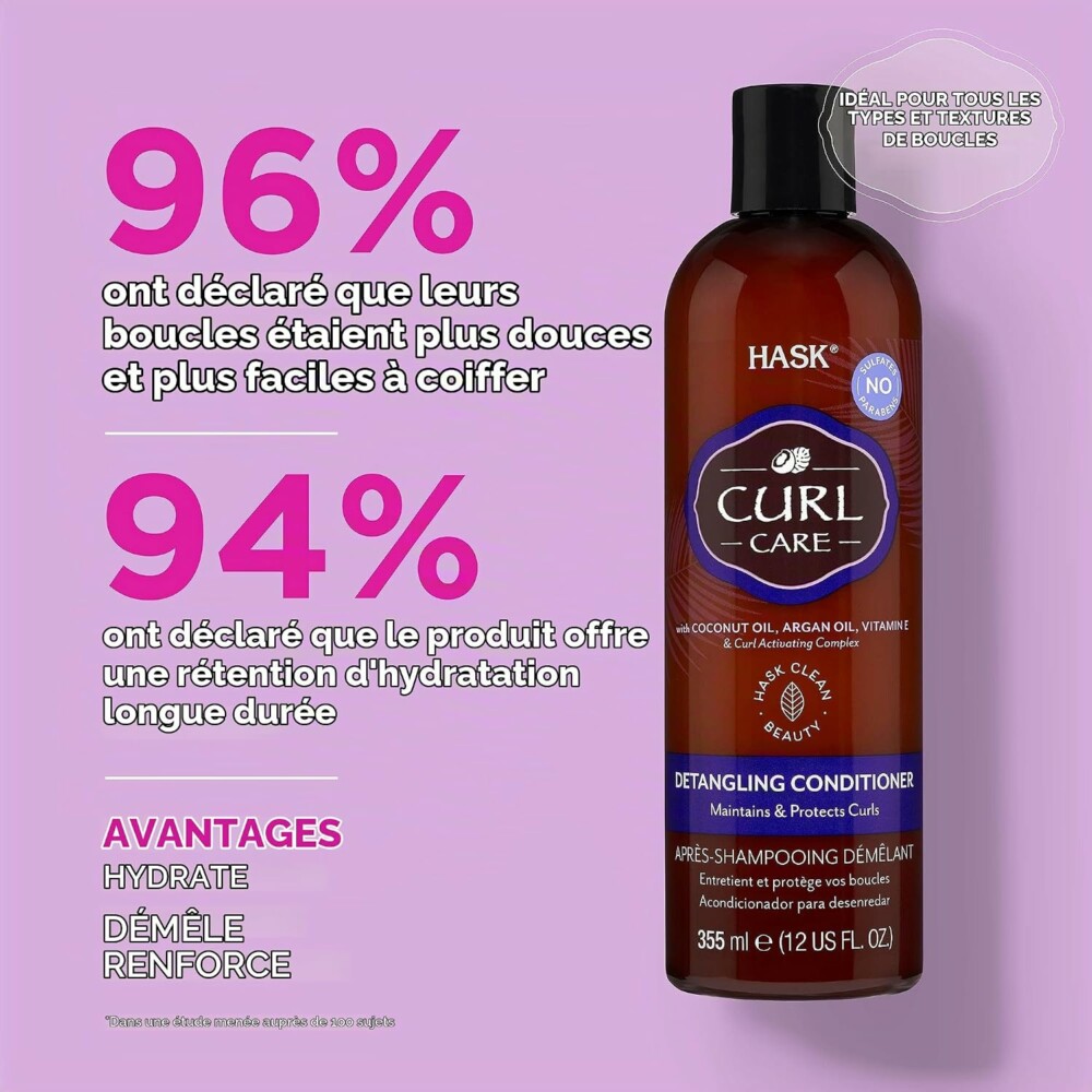 Après-shampooing démêlant Curl Care – Image 3