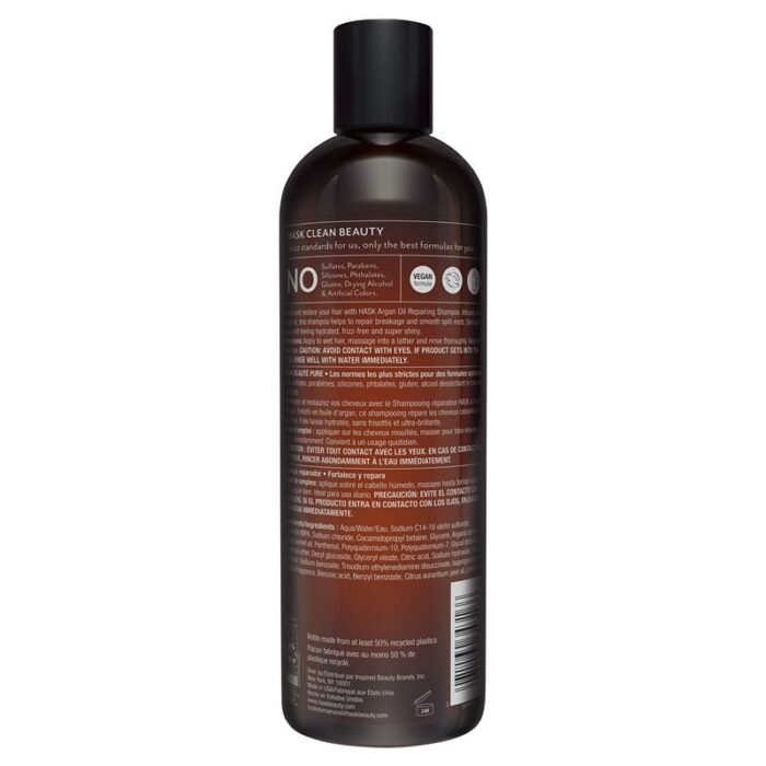 Shampooing réparateur à l'huile d'argan – Image 2