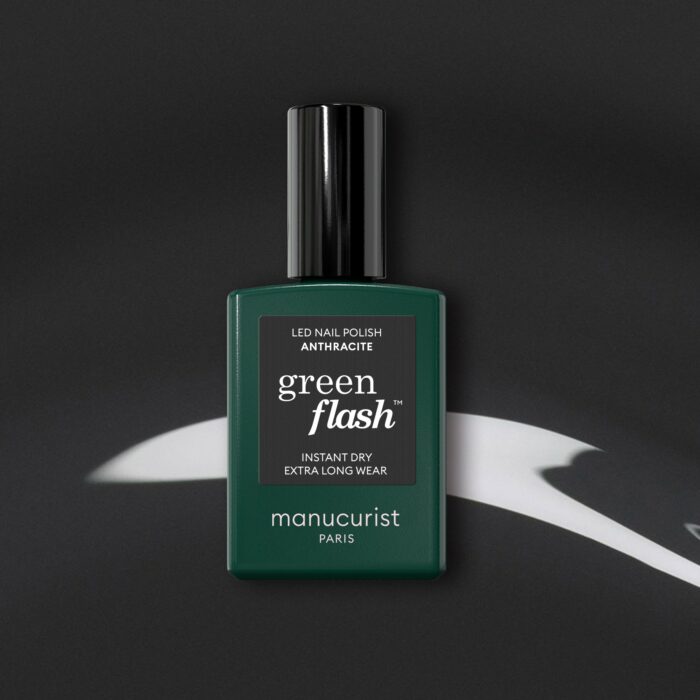 Vernis semi-permanent LED Green Flash™ Anthracite
