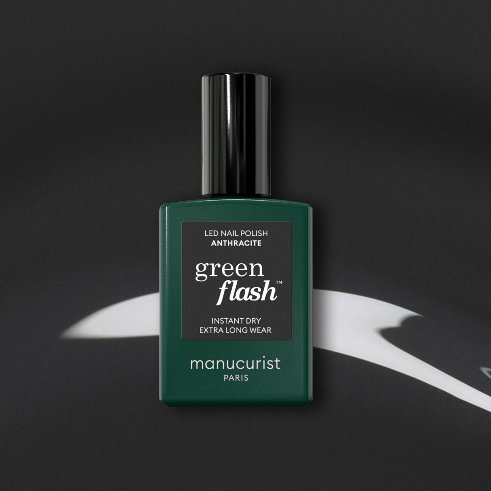 Vernis semi-permanent LED Green Flash™ Anthracite