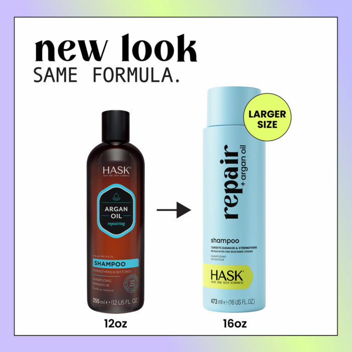 Shampooing réparateur à l'huile d'argan – Image 4