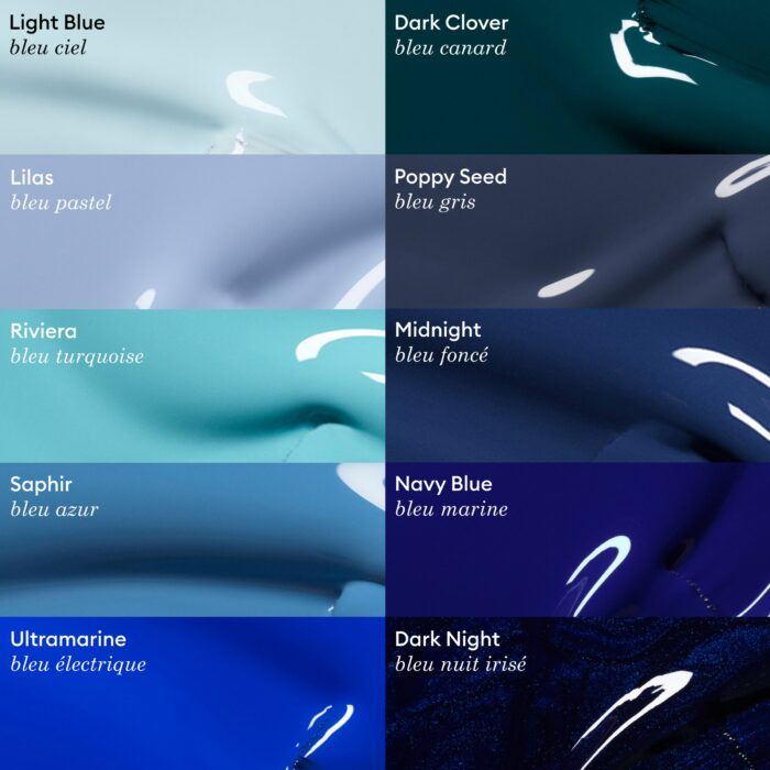 Vernis semi-permanent LED Green Flash™ Navy Blue – Image 5