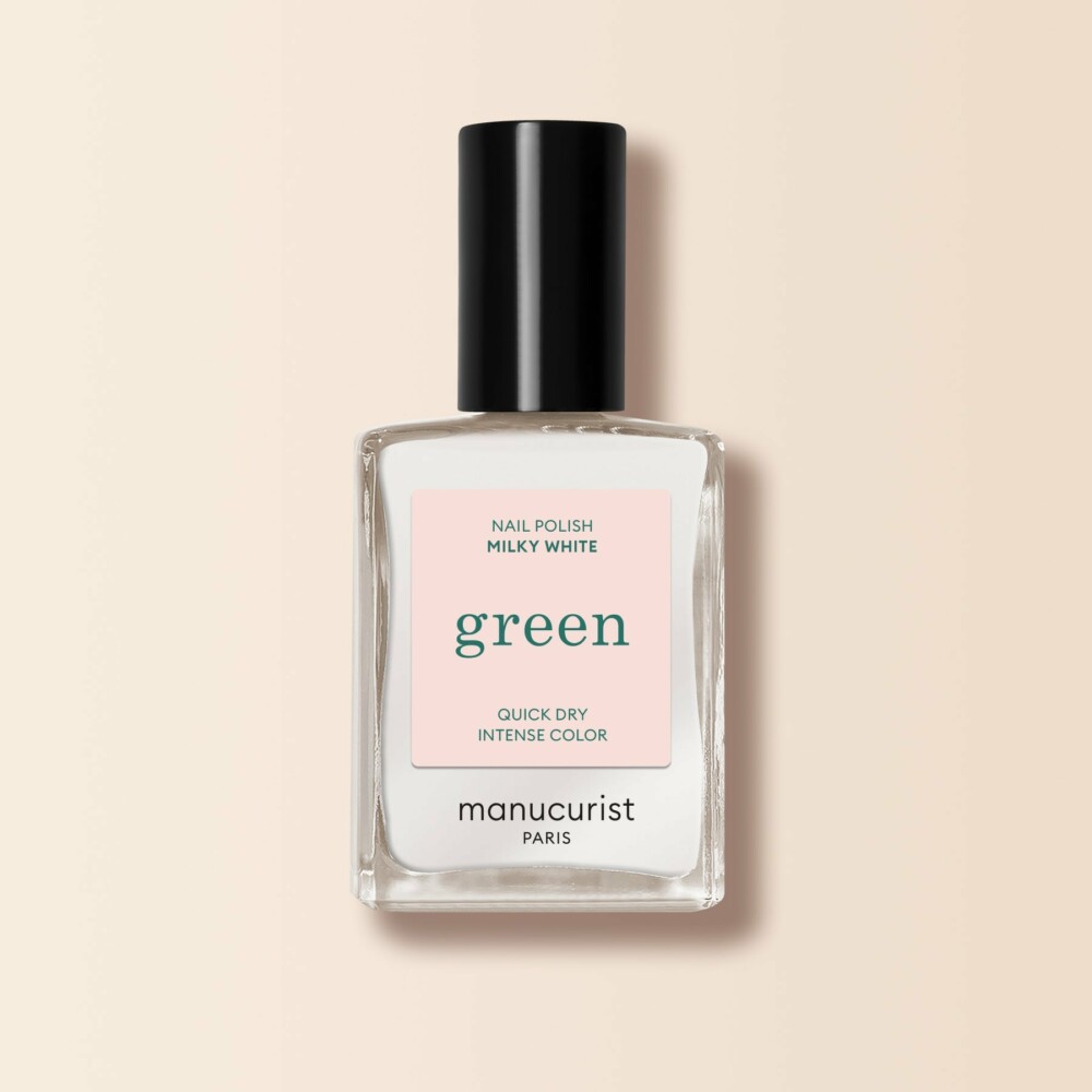 Vernis Green Milky White