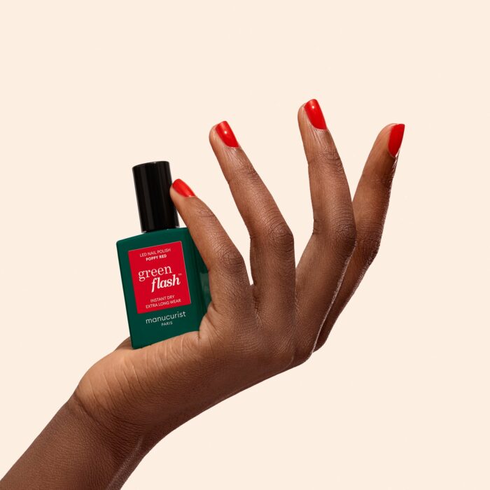 Vernis Green Flash Poppy Red – Image 3