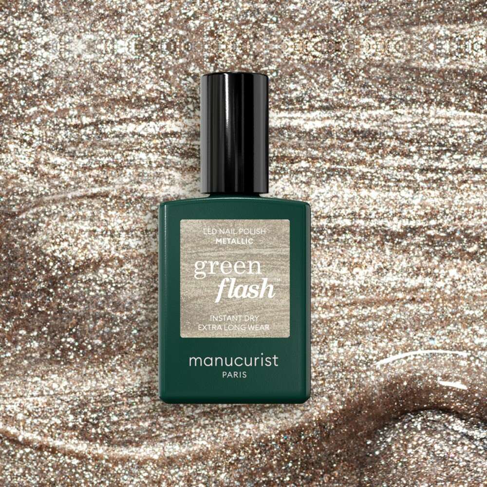 Vernis semi-permanent LED Green Flash™ Metallic