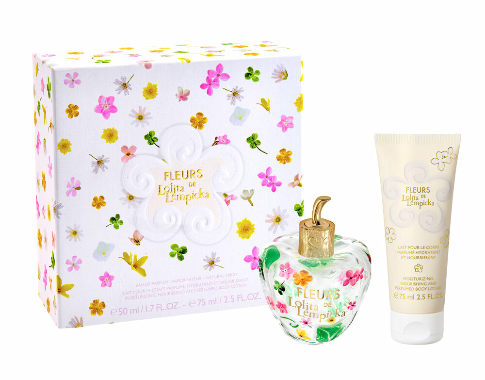 Coffret Fleurs Eau de Parfum 50 ml + lait pour le corps 75 ml