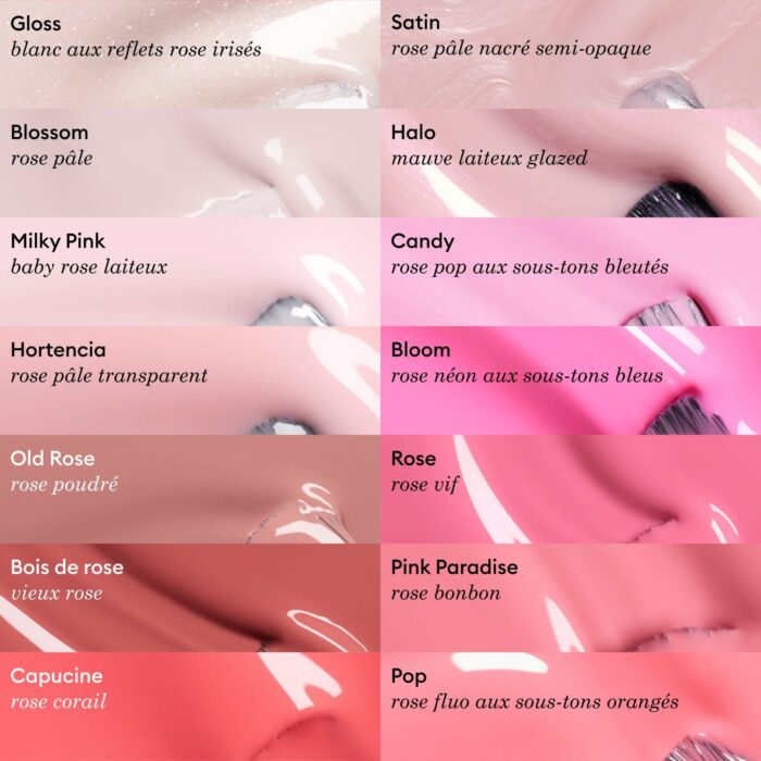 Vernis semi-permanent LED Green Flash™ Rose – Image 4