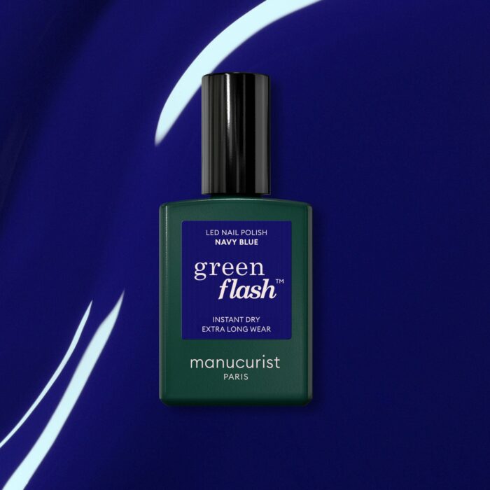 Vernis semi-permanent LED Green Flash™ Navy Blue