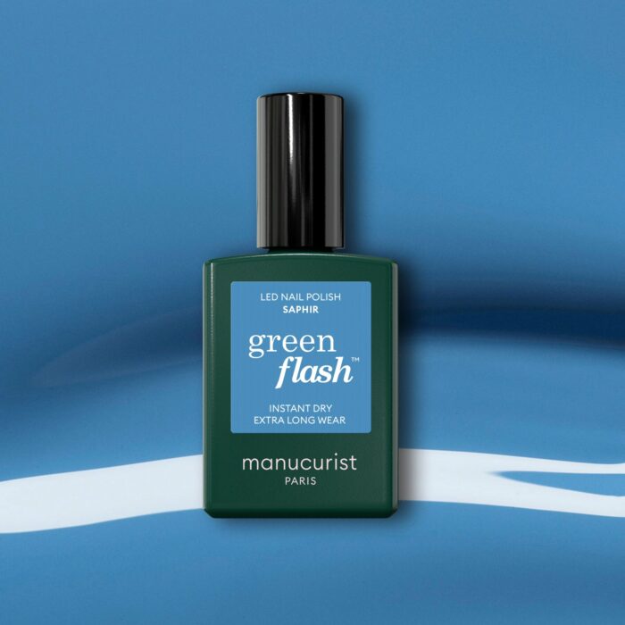 Vernis Green Flash Saphir
