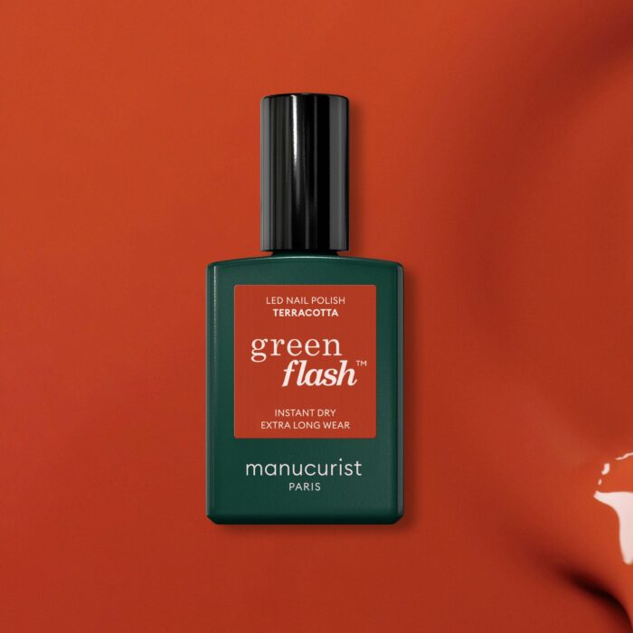Vernis Green Flash Terracotta