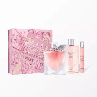 Coffret La Vie Est Belle Eau de Parfum 100 ml + Lait Corps 200 ml + Eau de Parfum 10 ml