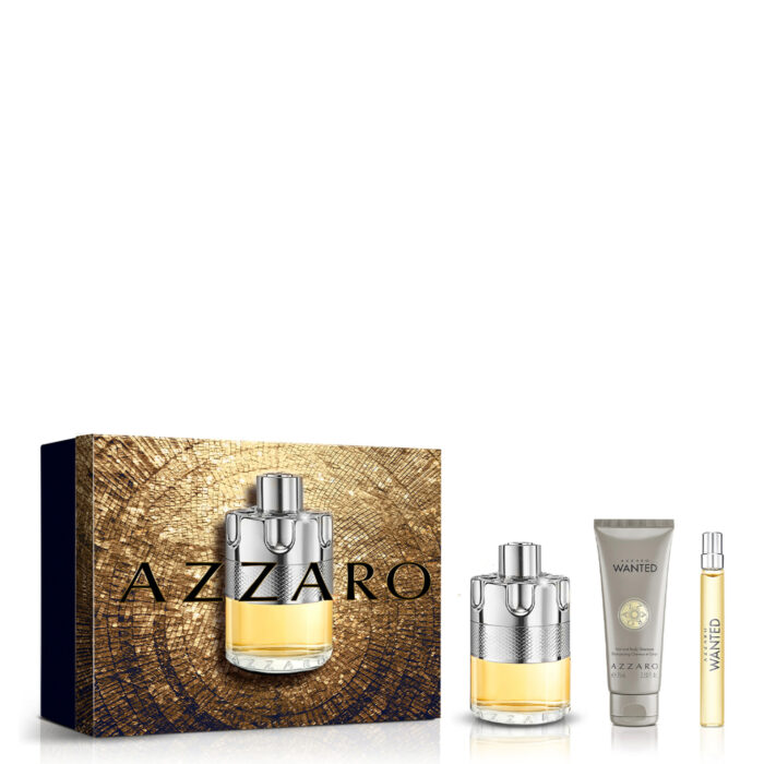 Wanted - Coffret Eau de Toilette 100 ml + vaporisateur 10 ml + shampooing cheveux & corps 75 ml – Image 2