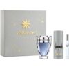 Coffret Invictus Eau de Toilette 100 ml + Déodorant Spray 150 ml + Travel Spray 10 ml