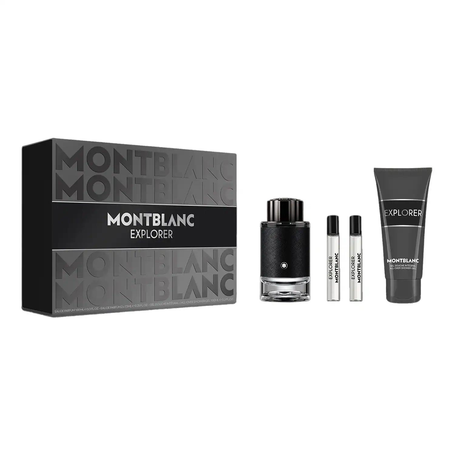 Coffret Montblanc Explorer Extreme Parfum 100 ml + 2 x 7,5 ml + Gel douche 100 ml