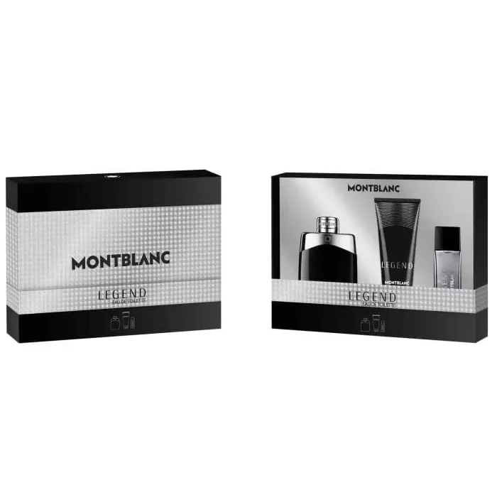 Montblanc Legend Eau de Toilette Coffret 100 ml + 15 ml + Gel Douche 100 ml