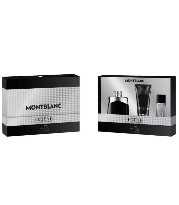 Montblanc Legend Eau de Toilette Coffret 100 ml + 15 ml + Gel Douche 100 ml