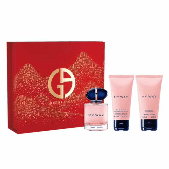 My Way Eau de Parfum Coffret 50 ml + Gel douche 50 ml + Lait corps 50 ml