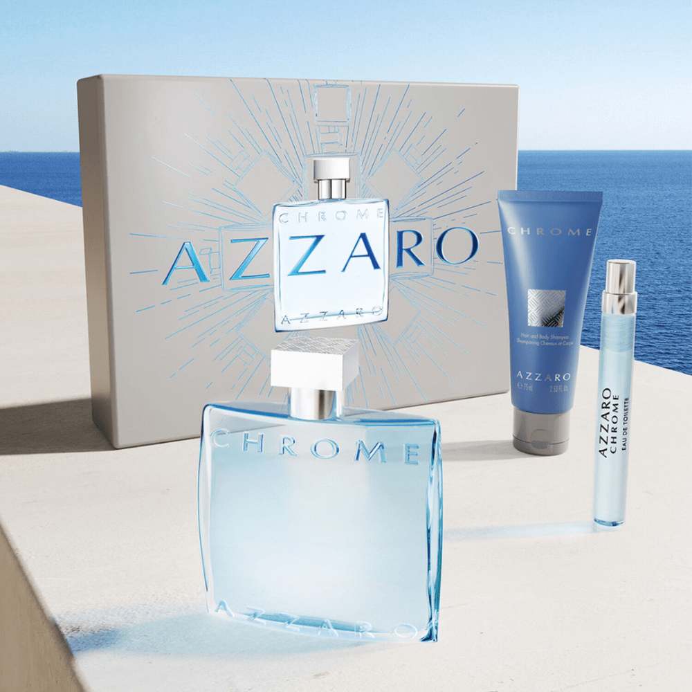 Chrome Set H26 EDT 100 ml + Hair & Body 75 ml + EDT voyage 10 ml – Image 2