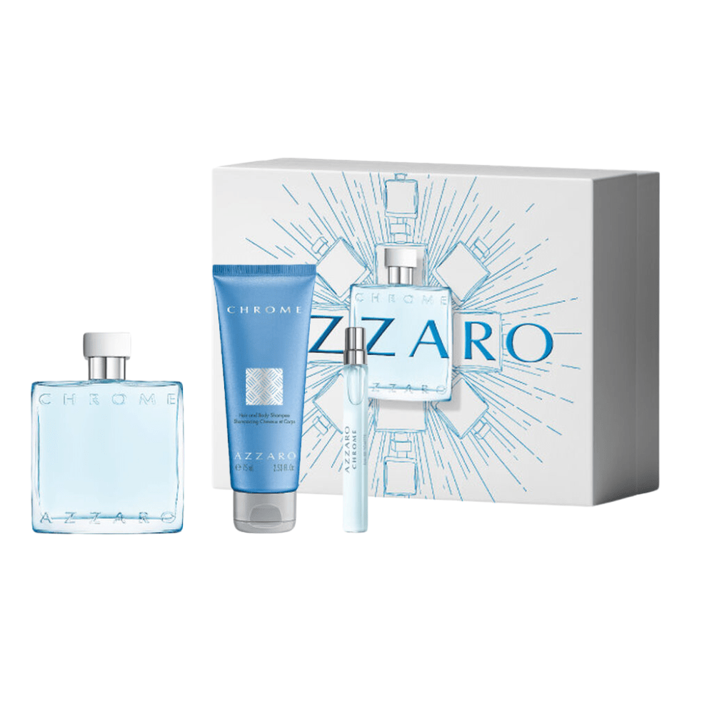 Chrome Set H26 EDT 100 ml + Hair & Body 75 ml + EDT voyage 10 ml