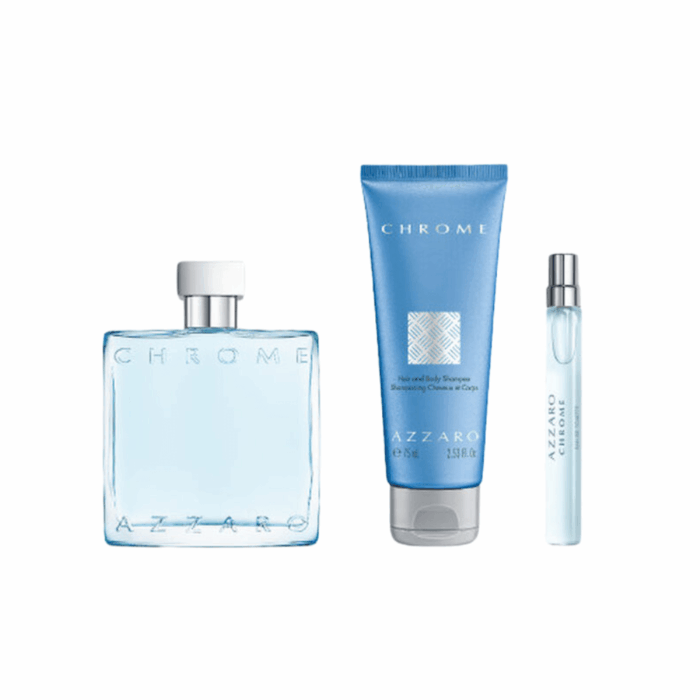 Chrome Set H26 EDT 100 ml + Hair & Body 75 ml + EDT voyage 10 ml – Image 3